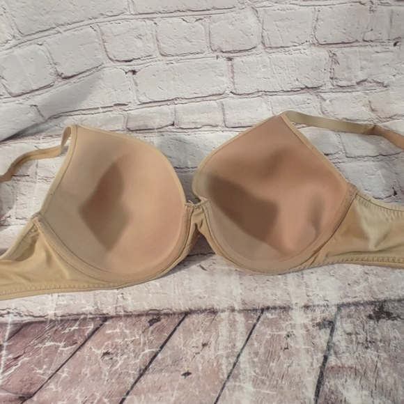 Soma Embraceable Perfect Coverage Underwire Beige Bra 36D - Picture 11 of 16